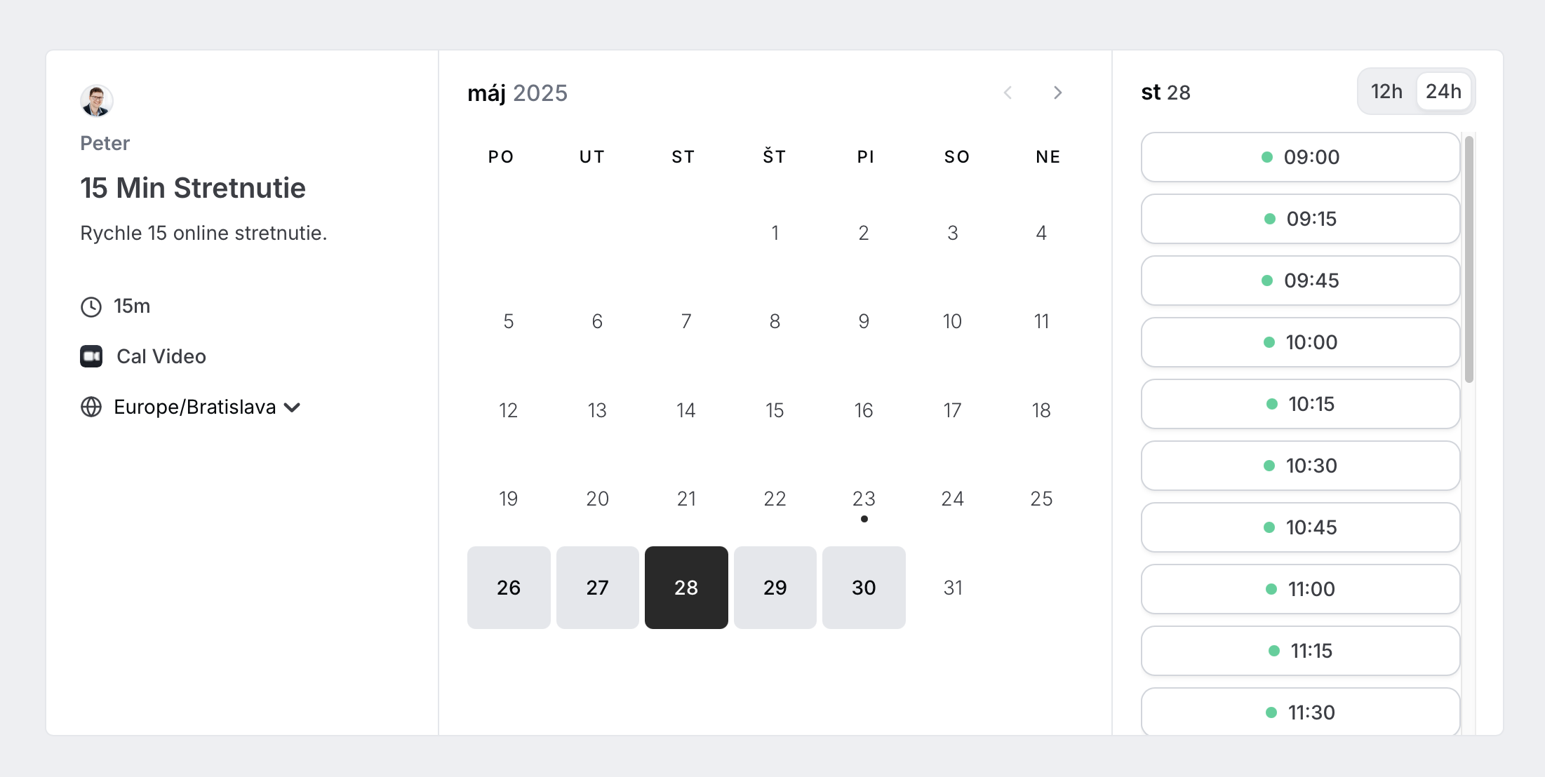 Online rezervačný systém